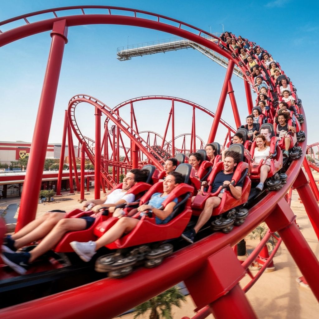 Ferrari World Abu Dhabi - Abu Dhabi attraction