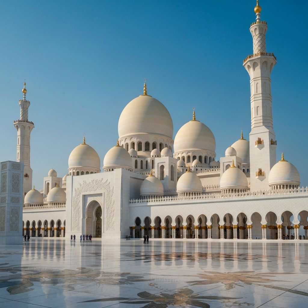 Sheikh Zayed Grand Mosque - Abu Dhabi attraction